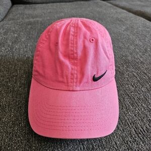 Pink Nike Hat Unisex One-Size Adjustable